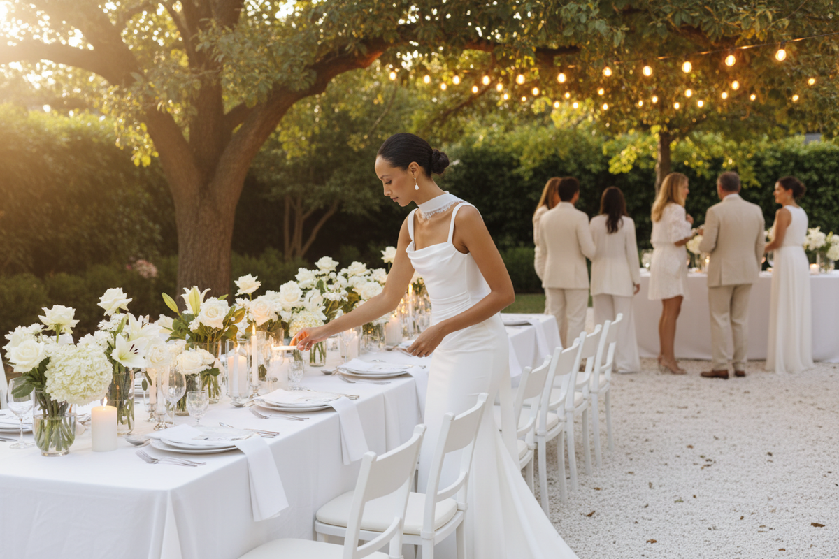 How to Host a White Party to Remember | The Fig & Moss