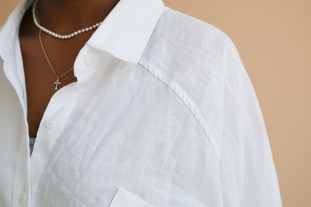 Southern Breeze Button-Back Shirt Dress