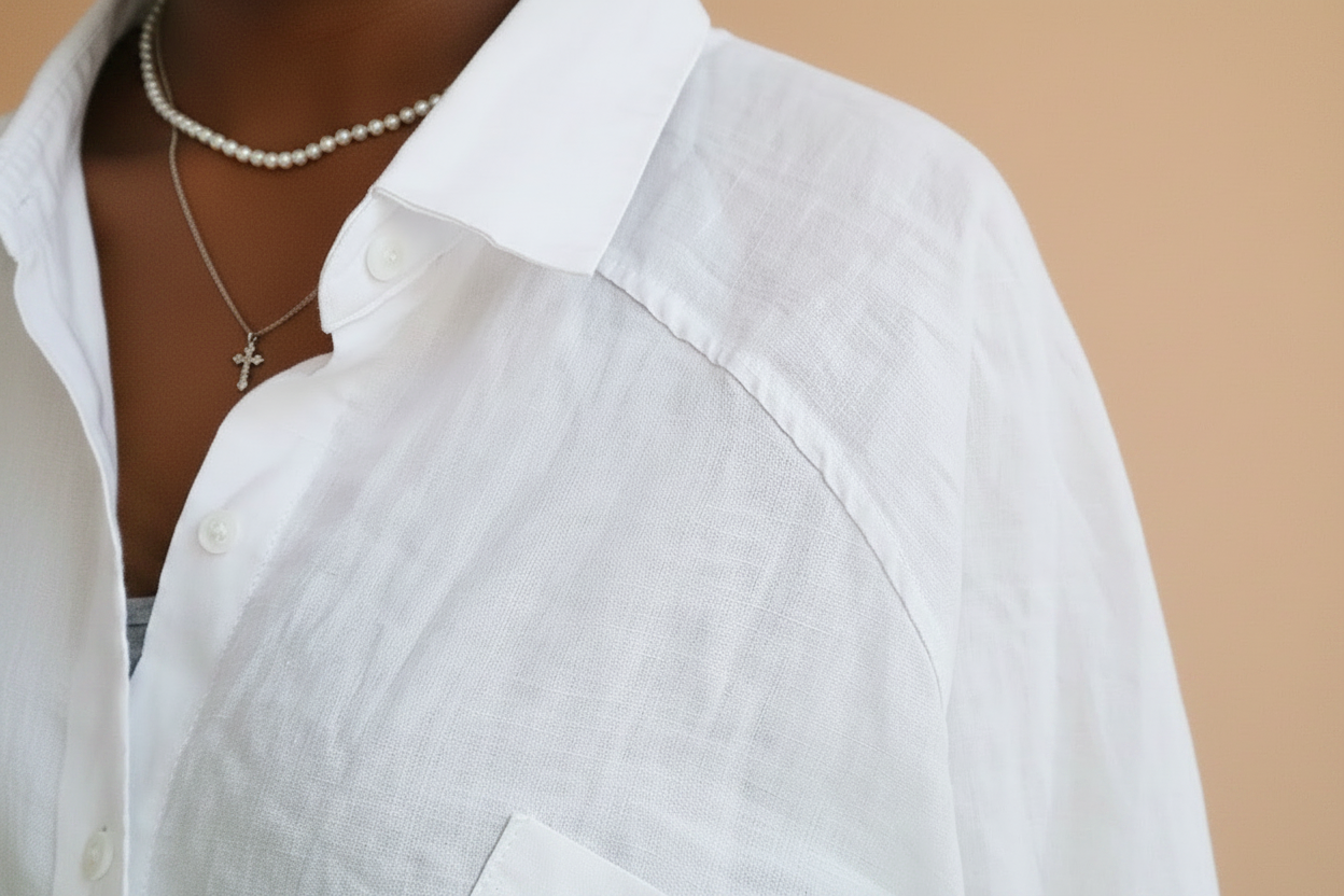 Southern Breeze Button-Back Shirt Dress