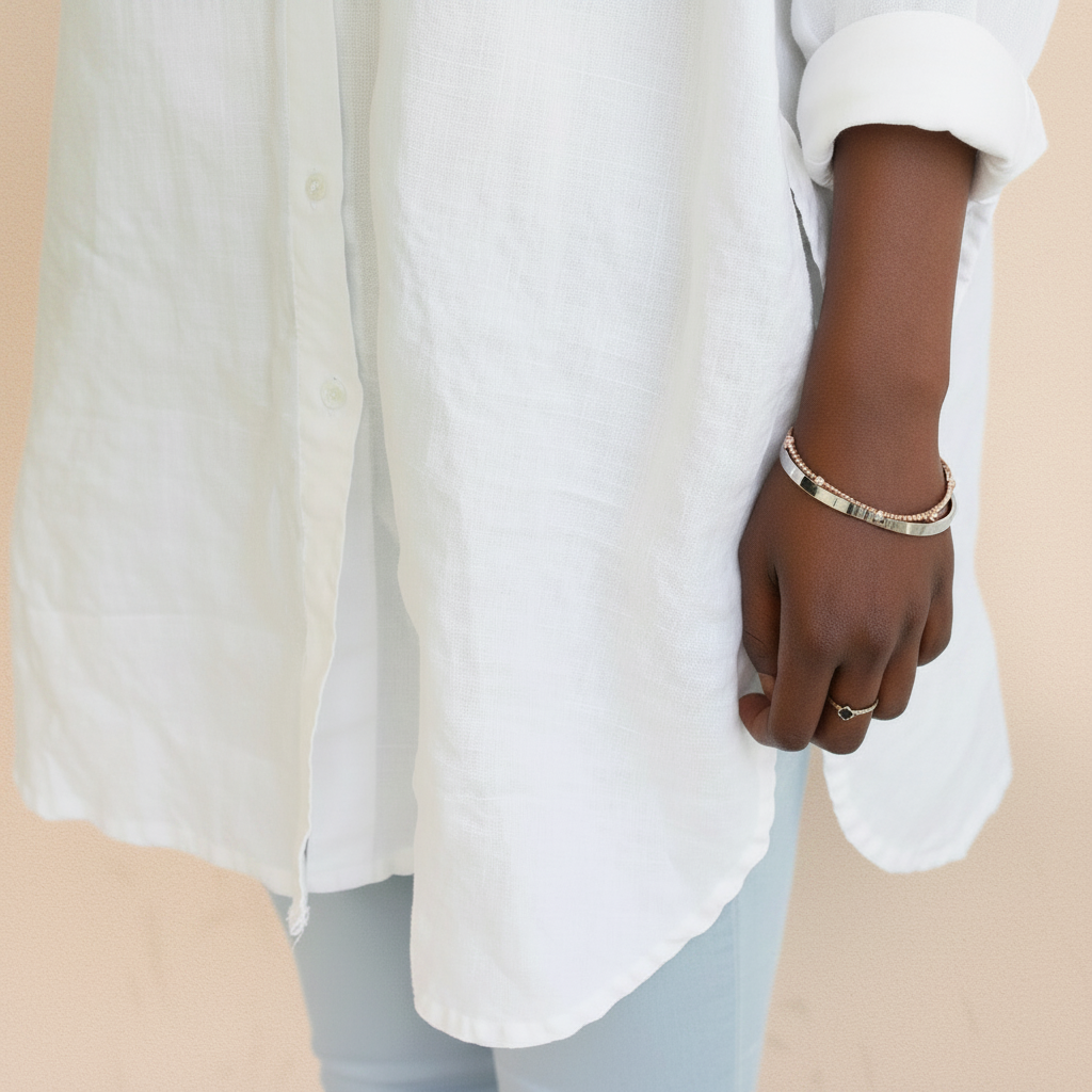 Southern Breeze Button-Back Shirt Dress
