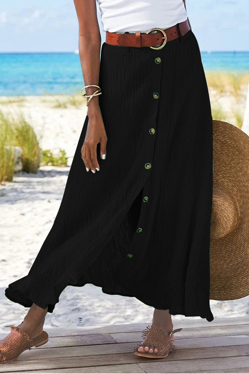 Women's A-Line Midi Skirt